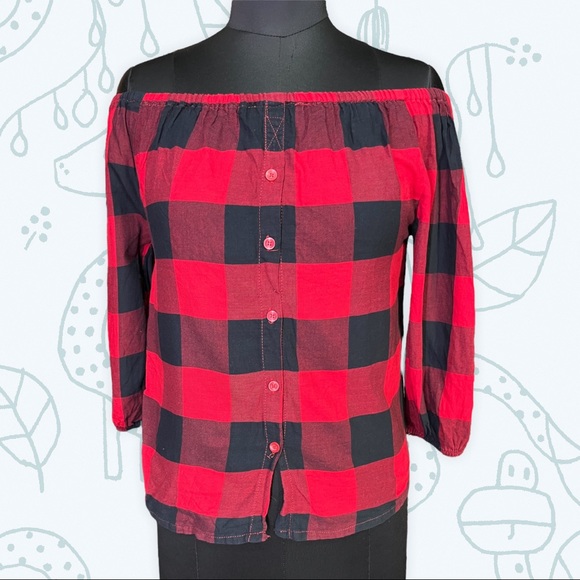 🎀Stylish off shoulder - Picture 3 of 3